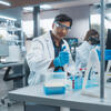 Man in a lab
